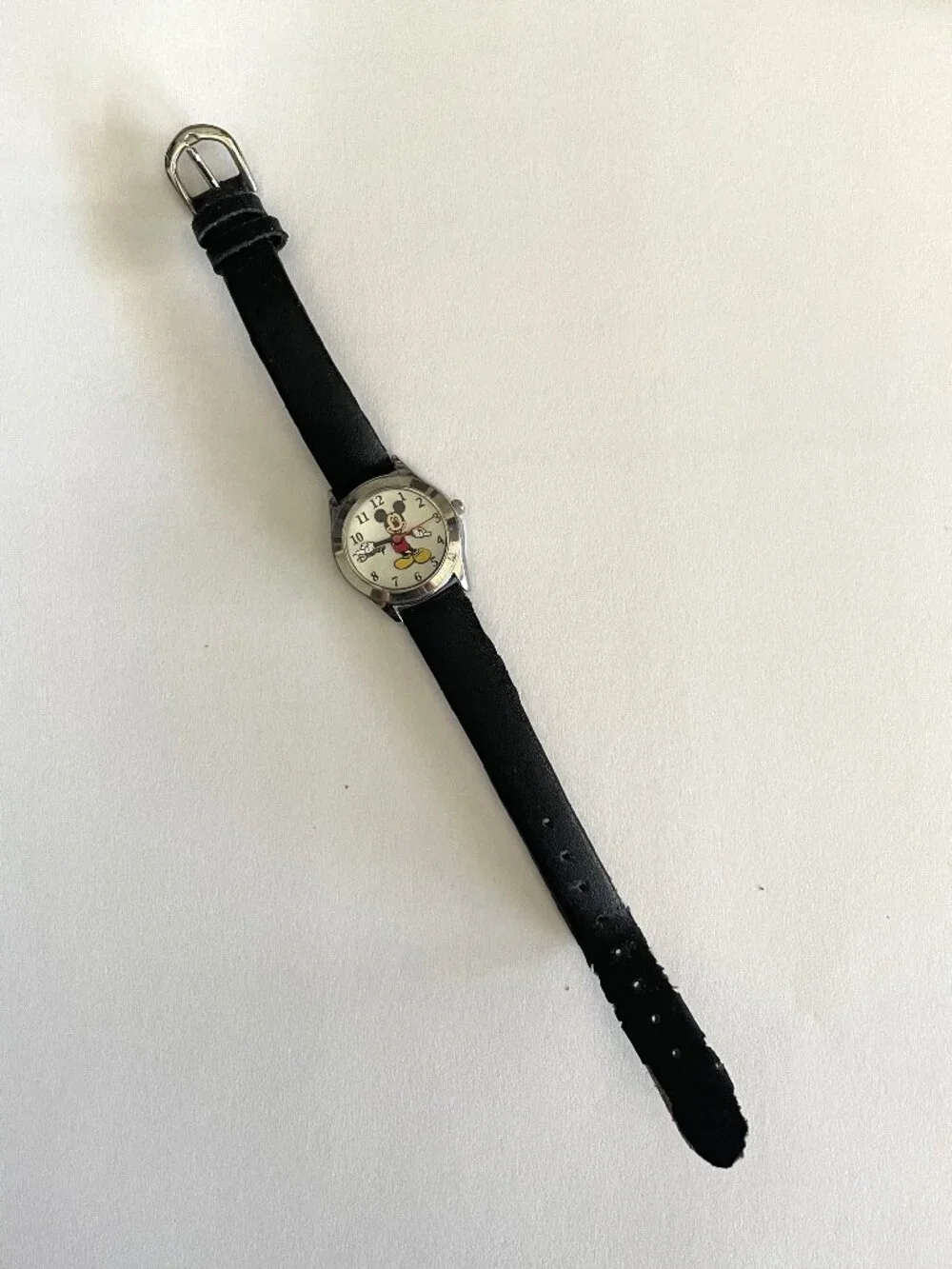 Vintage Disney Mickey Mouse Watch with leather band